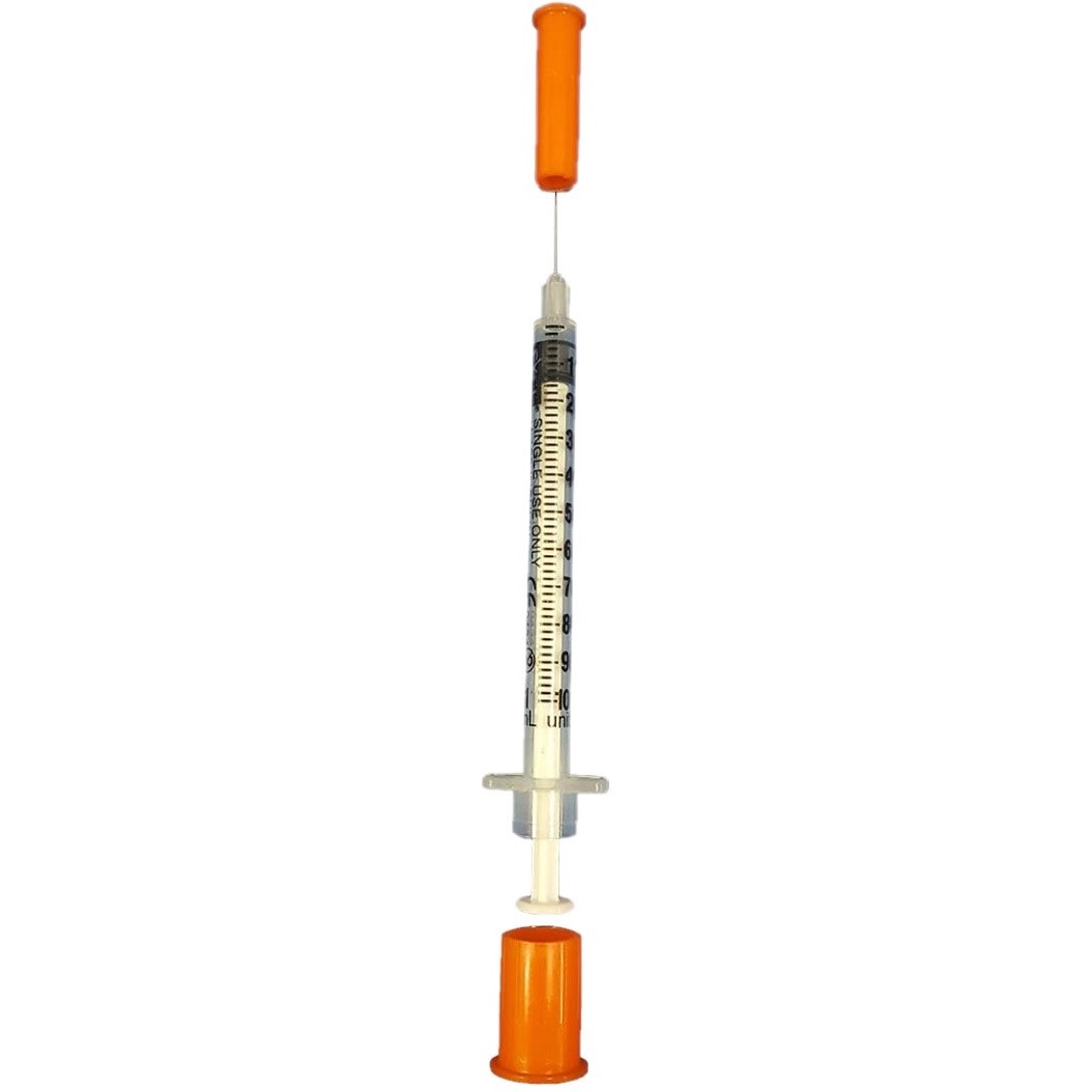 Syringe 1cc Insulin with Comfort Point™ Needle 1 .. .  .  